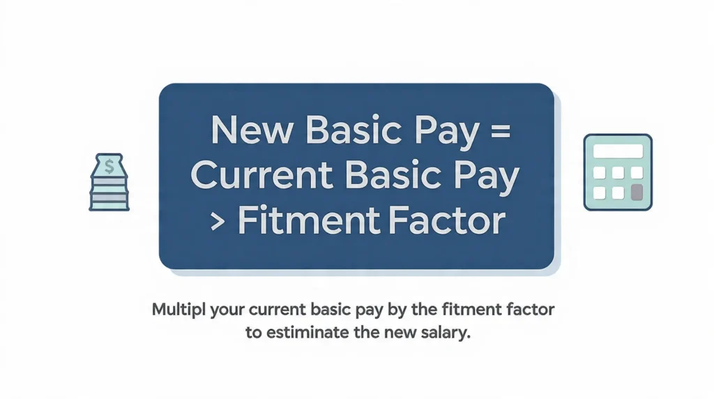 8th Pay Commission Salary Calculator Formula